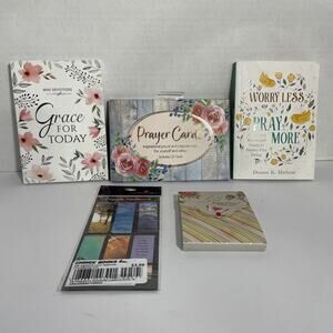Christian Gift Set For Women Mini Devotionals Prayer Cards Magnetic Page Markers